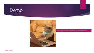 Demo
Twitter: @de_gijt
https://github.com/SimonedeGijt/example-kover
 