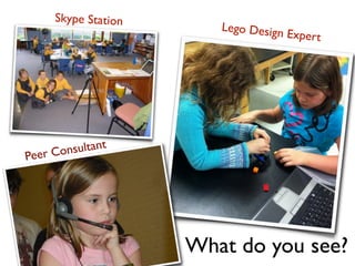 Skype Station
                         Lego Design
                                       Expert




   er Con sultant
Pe




                      What do you see?
 