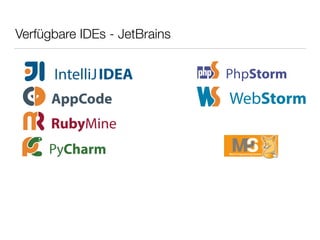 Verfügbare IDEs - JetBrains
 