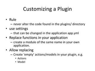 Plugins And Making Your Own