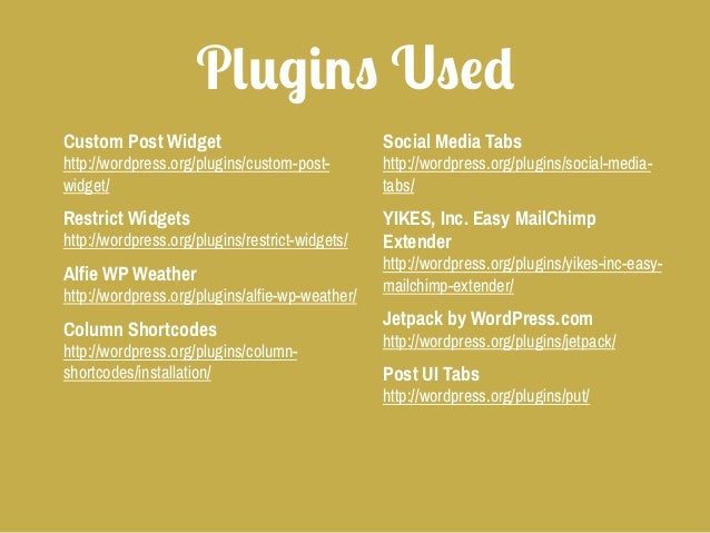 How to Jazz Up Your WordPress Site - without a lick o’ code slideshare - 웹