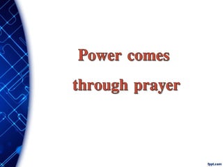 Plug Into the Power of God
