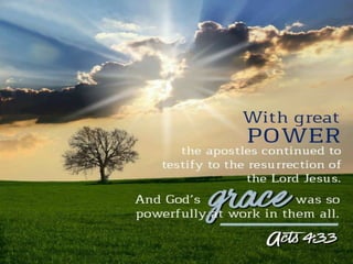 Plug Into the Power of God
