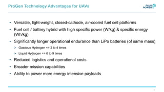 Fuel Cell / Battery Hybrid Systems for UAV Applications | PDF