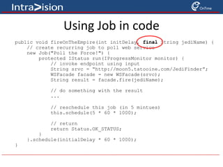 Building UI's  with SWT and JFace 