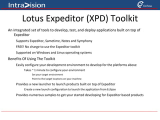 It's about DOTS (previously JAVADDIN) and OSGi  on the Lotus Domino Server 