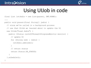 Plugin Development Basics 