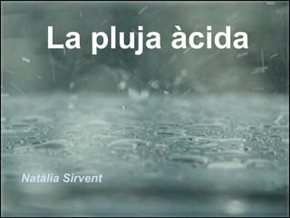 La pluja àcida   Natàlia Sirvent 