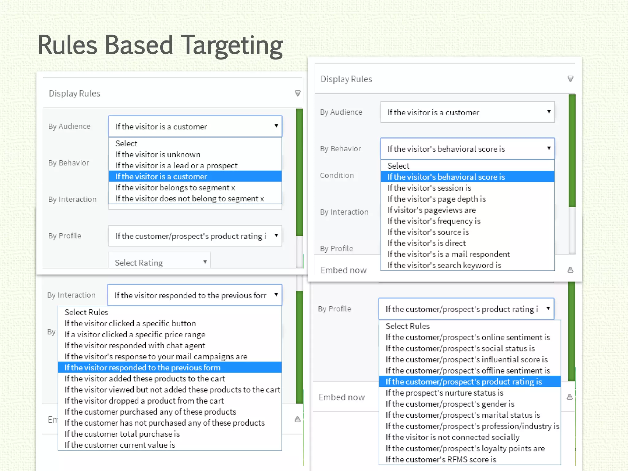 Click to edit Master title style
Click to edit Master title style
Click to edit Master title style
Click to edit Master title style
Click to edit Master title style
Rules Based Targeting
 