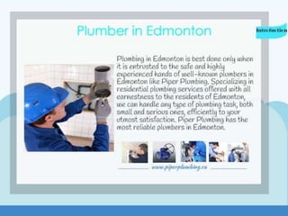 Plumber in Edmonton