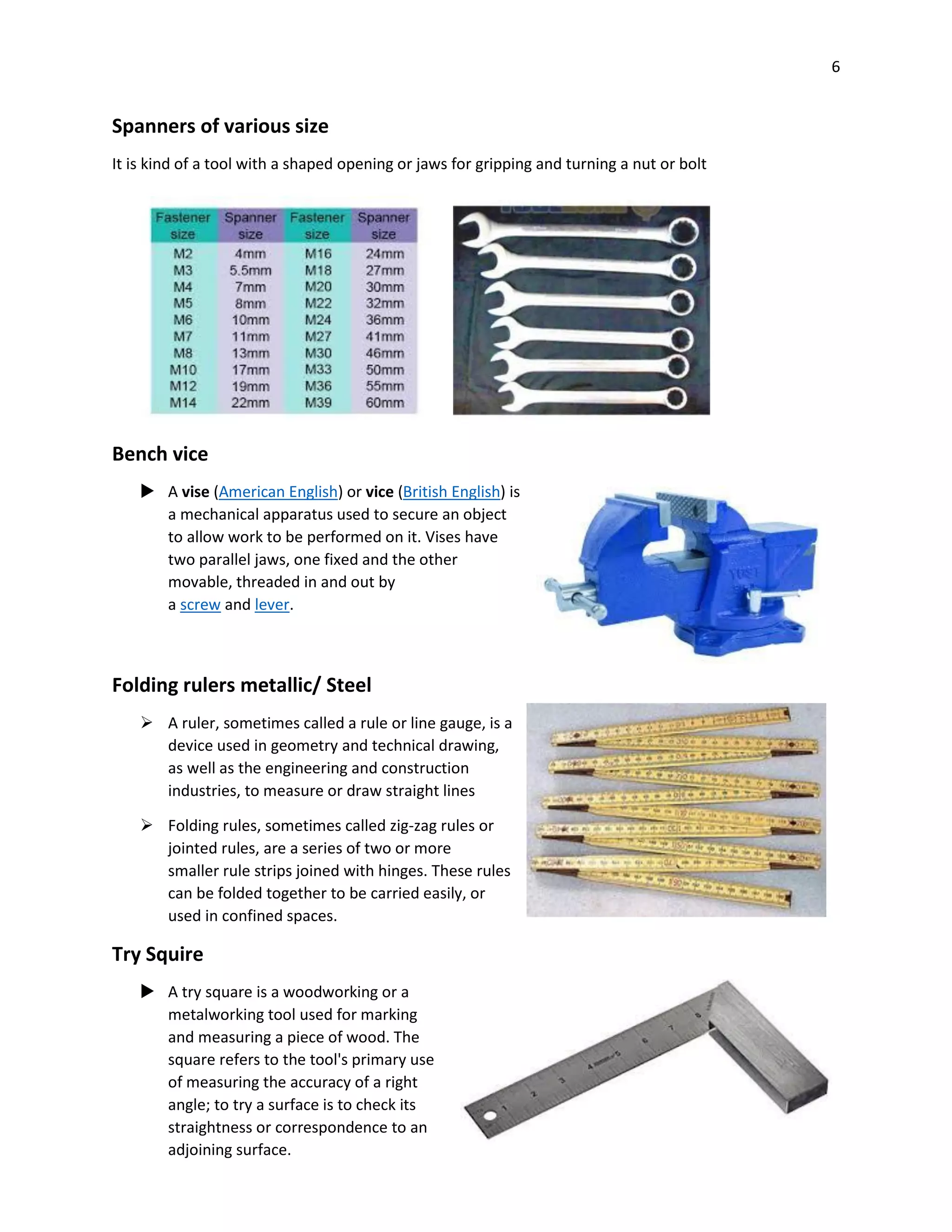 Plumbers hand tools | PDF