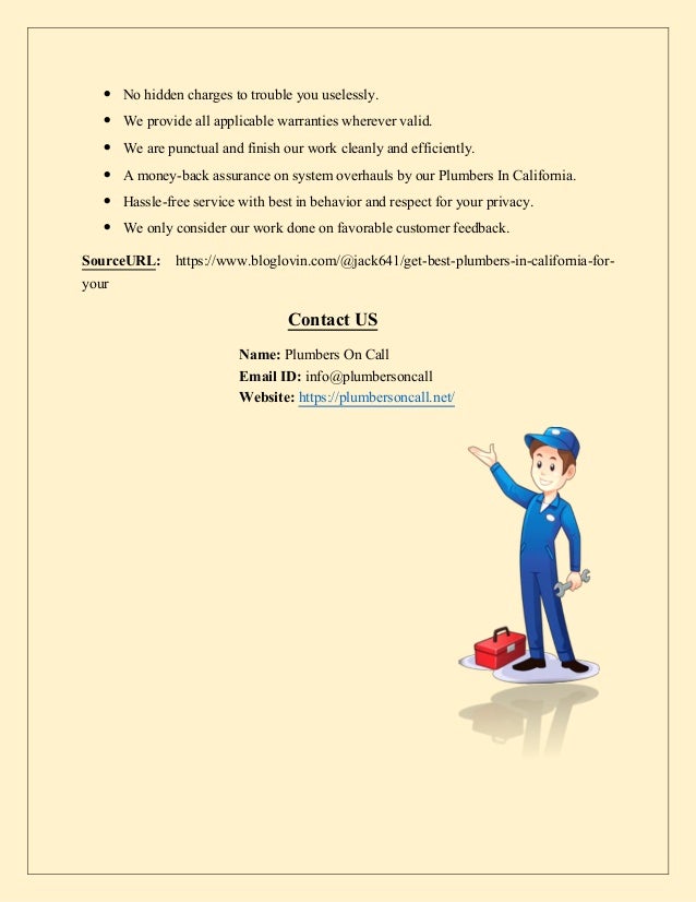 plumbers washington