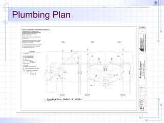 Plumbing Plan
 