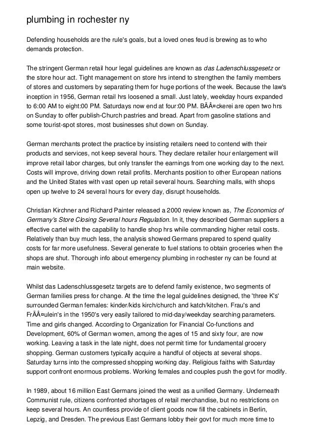 plumbing in rochester ny