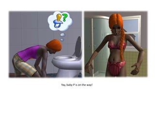 Yay, baby P is on the way!
 