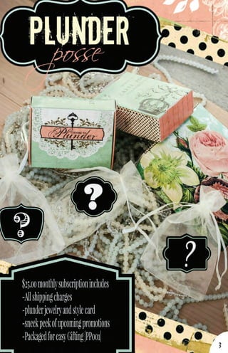 Plunder Design Catalog