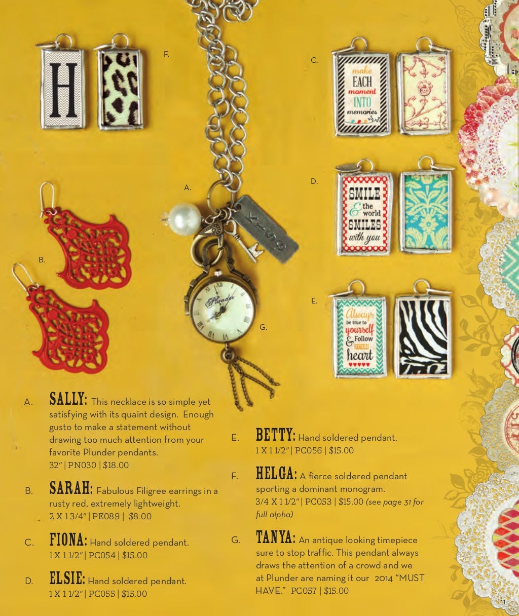 Plunder Design Catalog