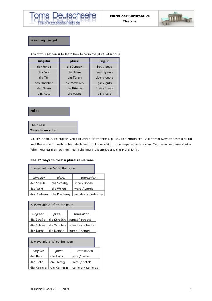 Plural