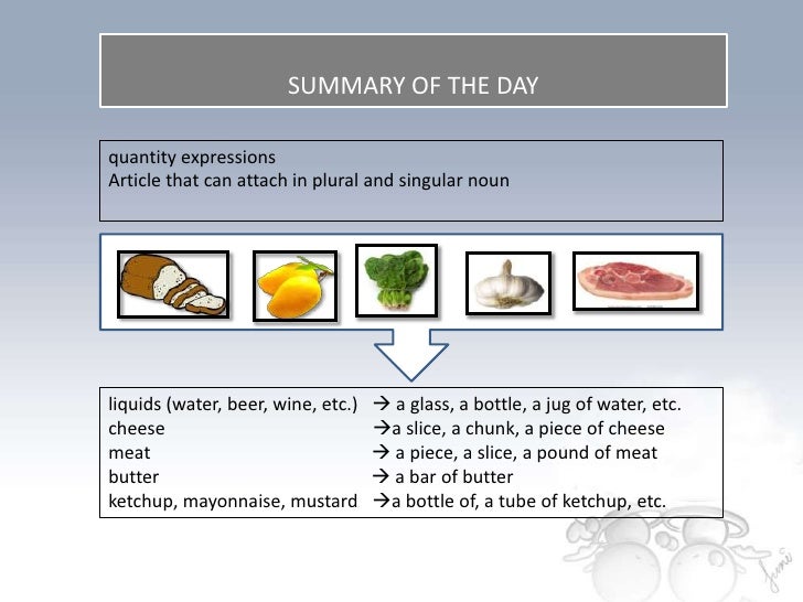Plural and singular form