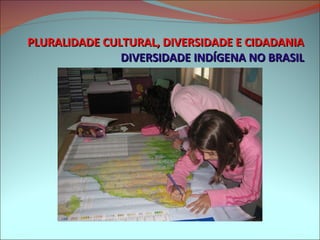 PLURALIDADE CULTURAL, DIVERSIDADE E CIDADANIA DIVERSIDADE INDÍGENA NO BRASIL 