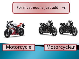 Plural nouns | PPT