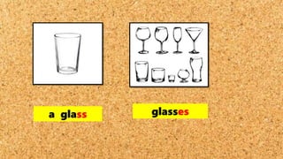a glass glasses
 