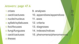 Plural of Irregular Nouns.pptx