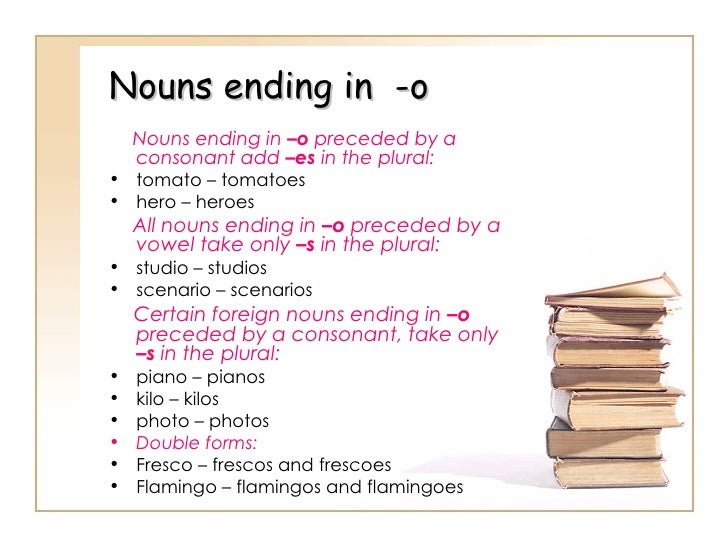 Plural Of Nouns