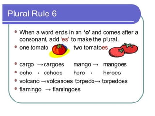 Pluralize Pluralization in English | PPTX