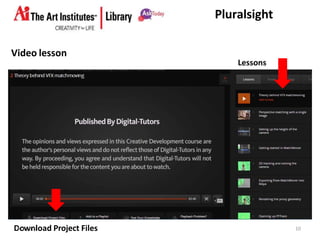 Pluralsight
Lessons
Video lesson
DNoowv-1n5load Project Files 10
 