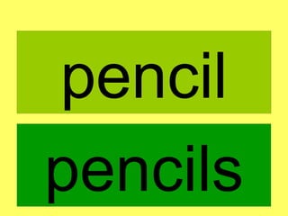 pencil pencils 