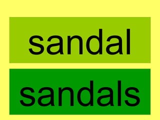sandal sandals 