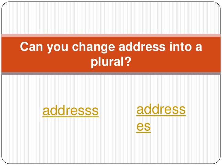 Plural tutorial