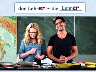 Ausnahme!
Plural mit –n ohne Umlaut
bei einigen maskulinen Nomen,
die mit -el enden.
 