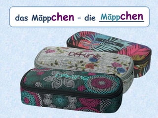 Ausnahme: Plural mit –er
bei wenigen maskulinen Nomen,
die mit -t enden.
 