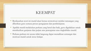Plus minus-interesting implikasi teori behavirous | PPS