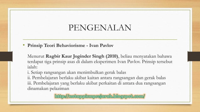 Plus minus-interesting implikasi teori behavirous | PPS