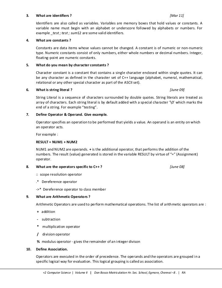 2 computer science volume ii notes
