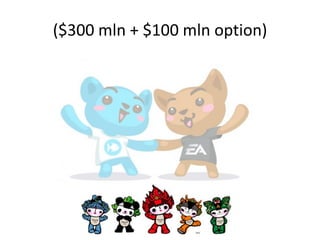 ($300 mln + $100 mln option)
 