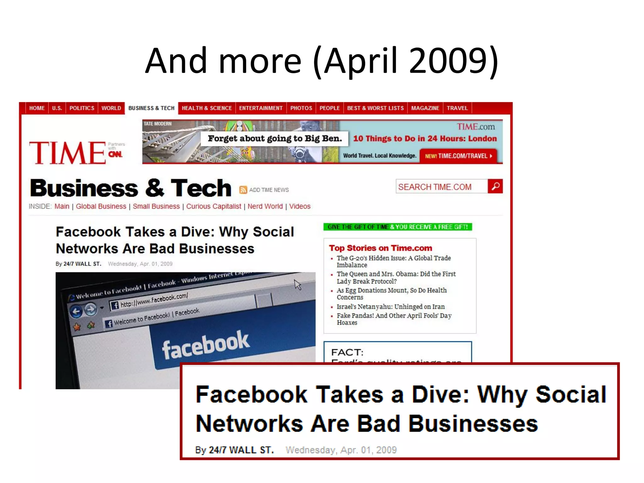 And more (April 2009)
 