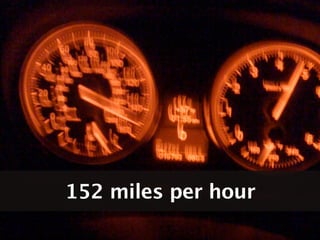 152 miles per hour
 