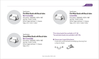 PlusDent Catalog Orthodontic Products 2017 Edition