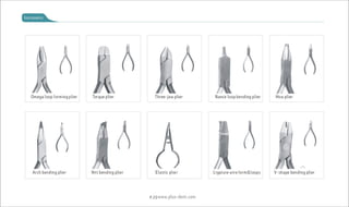 PlusDent Catalog Orthodontic Products 2017 Edition