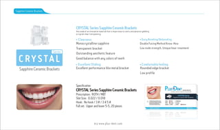 PlusDent Catalog Orthodontic Products 2017 Edition