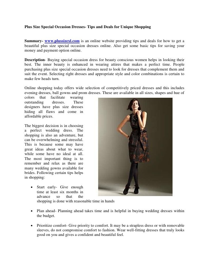 special event dresses plus size