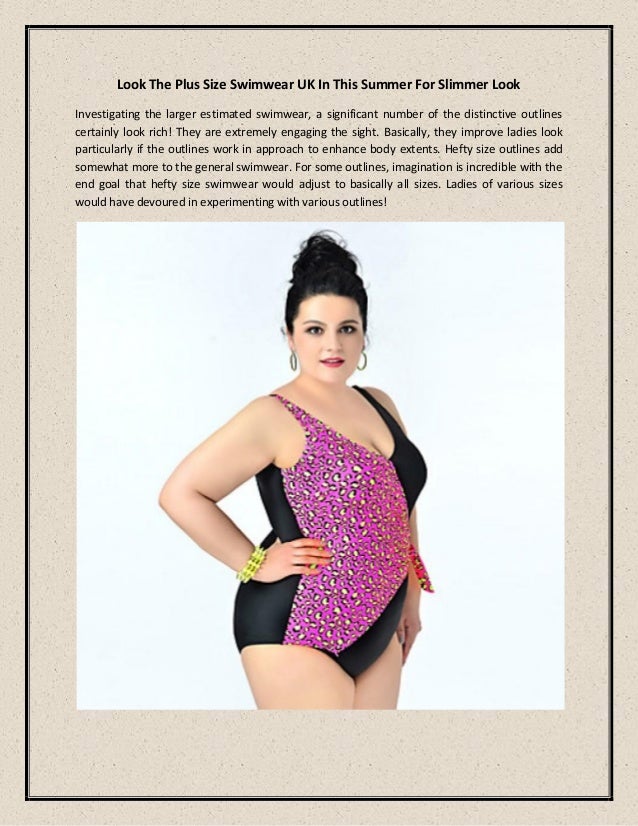 plus size swimsuits uk