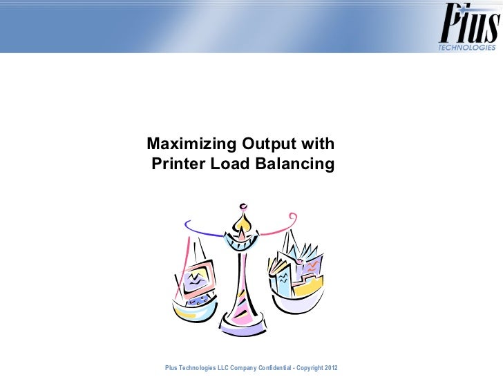 Essentials of Printer Load Balancing