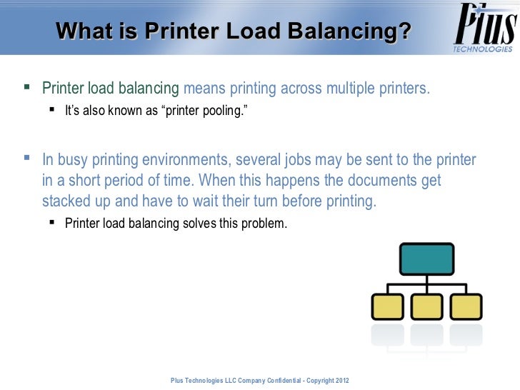 Essentials of Printer Load Balancing