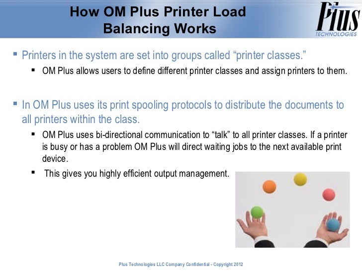 Essentials of Printer Load Balancing