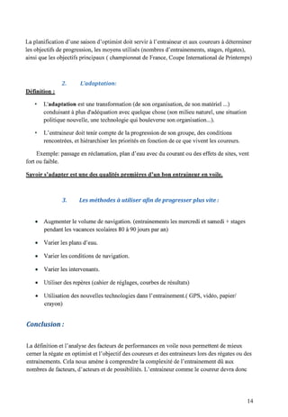 Plus vite en optimist